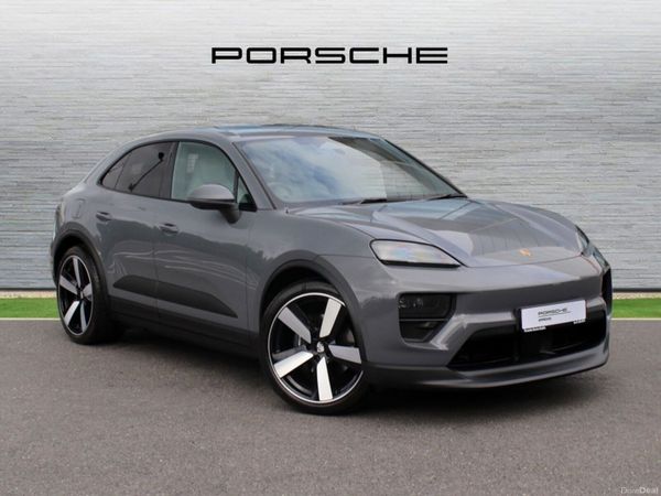 Porsche Macan SUV, Electric, 2026, Grey