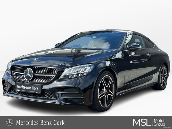 Mercedes-Benz C-Class Coupe, Diesel, 2021, Black