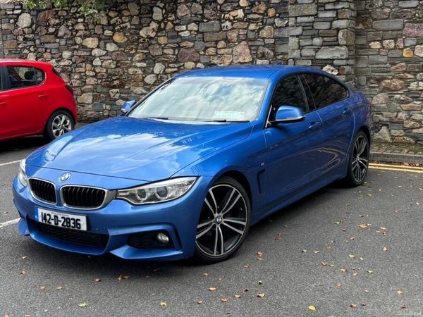 BMW 4-Series Saloon, Diesel, 2014, Blue