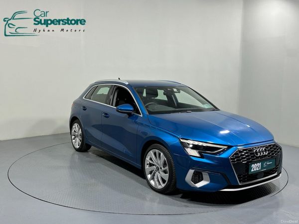 Audi A3 Hatchback, Petrol, 2021, Blue