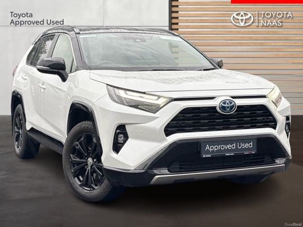 Toyota RAV4 SUV, Petrol Hybrid, 2024, White