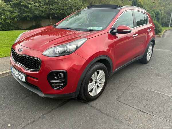 Kia Sportage SUV, Diesel, 2016, Red