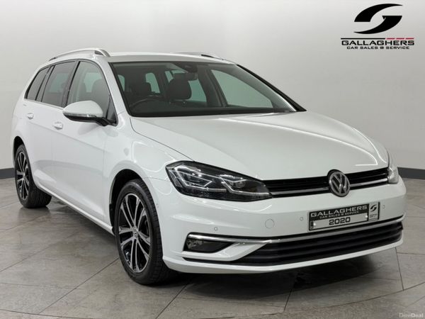 Volkswagen Golf Estate, Petrol, 2020, White