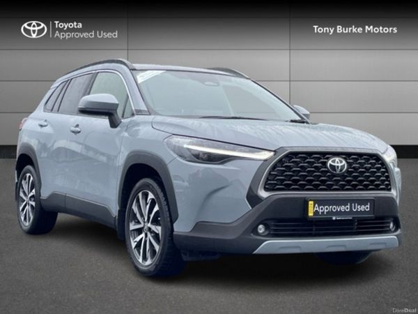 Toyota Corolla Cross SUV, Petrol Hybrid, 2024, Grey