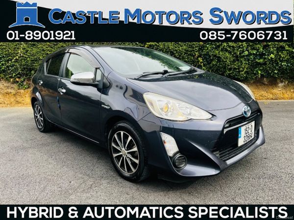 Toyota Aqua Hatchback, Petrol Hybrid, 2015, Blue