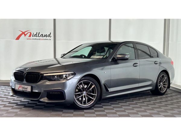 BMW 5-Series Saloon, Diesel, 2019, Blue
