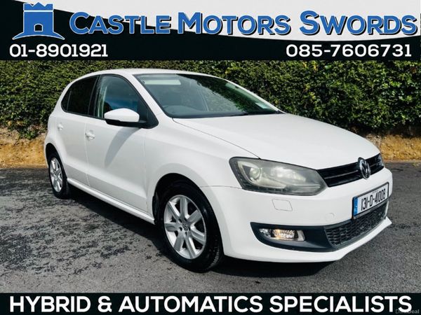 Volkswagen Polo Hatchback, Petrol, 2013, White