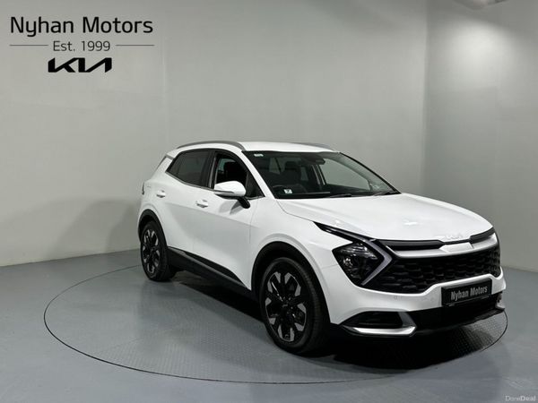 Kia Sportage SUV, Petrol Plug-in Hybrid, 2023, White