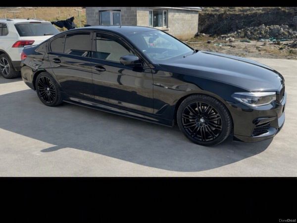 BMW 5-Series Saloon, Diesel, 2018, Black