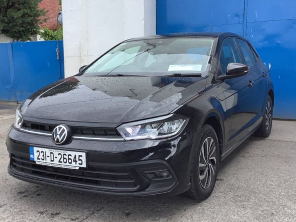 Volkswagen Polo Hatchback, Petrol, 2023, Black