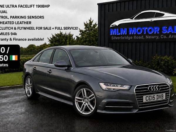 Audi A6 Saloon, Diesel, 2015, Grey