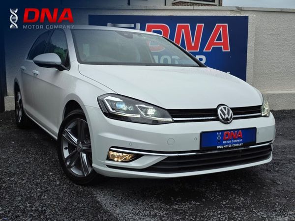 Volkswagen Golf Hatchback, Diesel, 2019, White