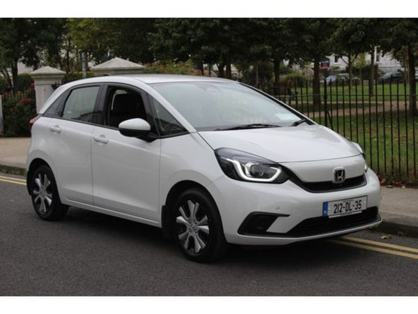 Honda Jazz Hatchback, Petrol Hybrid, 2021, White