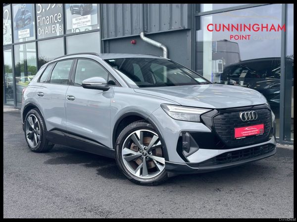 Audi Q4 SUV, Electric, 2023, Grey