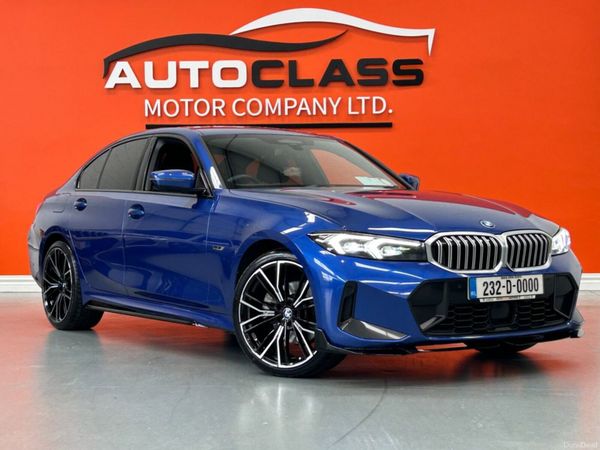 BMW 3-Series Saloon, Petrol Plug-in Hybrid, 2023, Blue