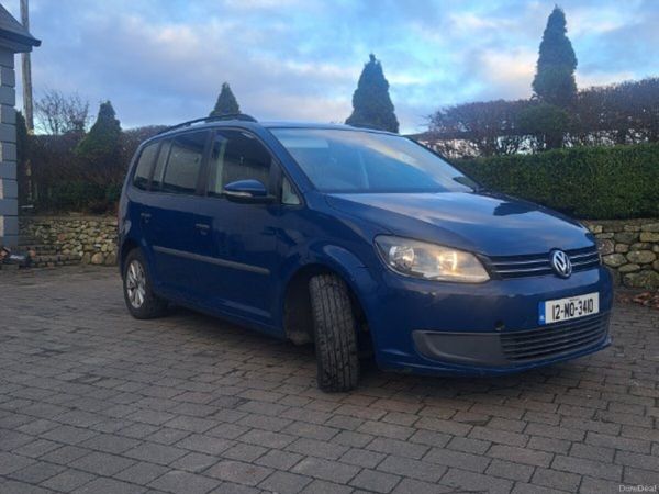 Volkswagen Touran MPV, Diesel, 2012, Blue
