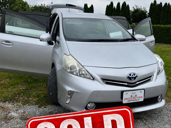 Toyota Prius Hatchback, Petrol Hybrid, 2013, Silver