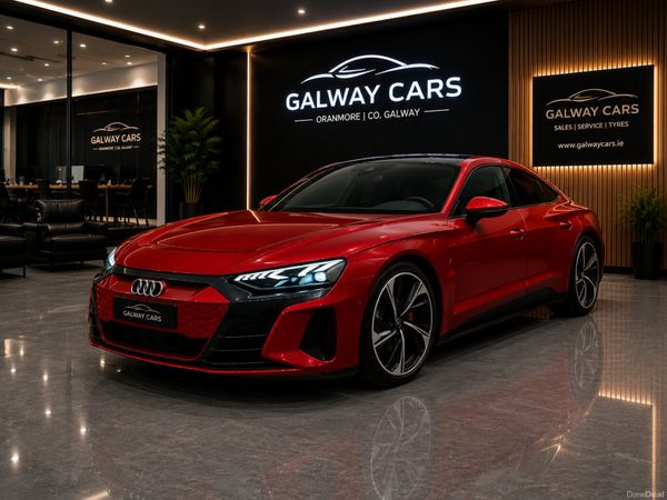 Audi e-tron GT Saloon, Electric, 2022, Red