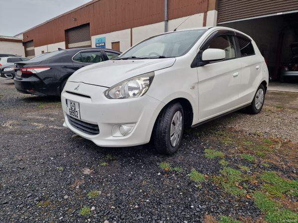 Mitsubishi Mirage Hatchback, Petrol, 2012, White