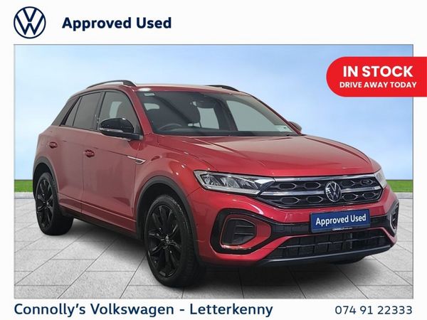 Volkswagen T-Roc SUV, Petrol, 2023, Red
