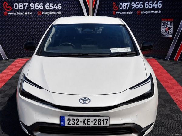 Toyota Prius Saloon, Petrol Hybrid, 2023, White