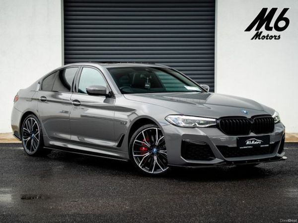 BMW 5-Series Saloon, Petrol Plug-in Hybrid, 2022, Grey