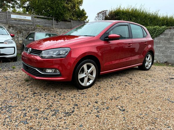 Volkswagen Polo Hatchback, Petrol, 2018, Red