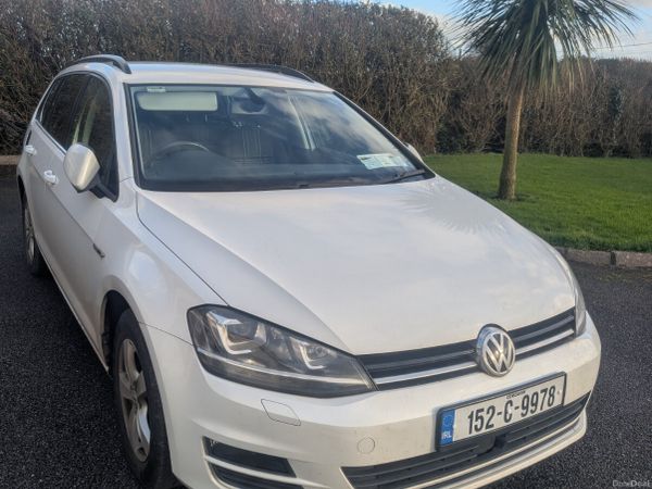 Volkswagen Golf Estate, Petrol, 2015, White
