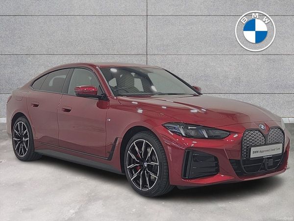 BMW i4 Saloon, Electric, 2026, Red