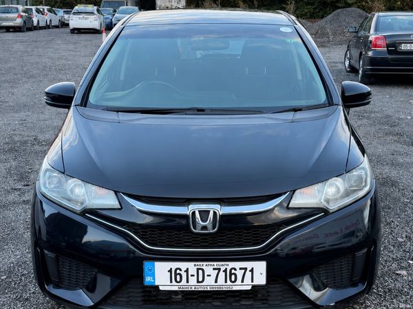 Honda Fit Hatchback, Petrol Hybrid, 2016, Black
