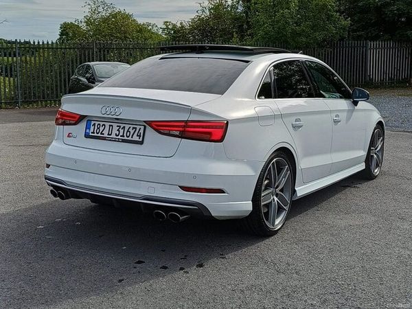 Audi S3 Saloon, Petrol, 2018, White
