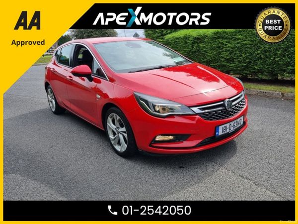 Opel Astra Hatchback, Petrol, 2018, Red