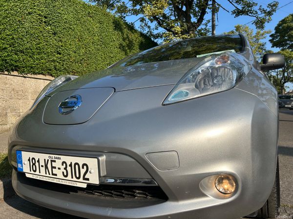 Nissan Leaf Hatchback, Electric, 2018, Grey