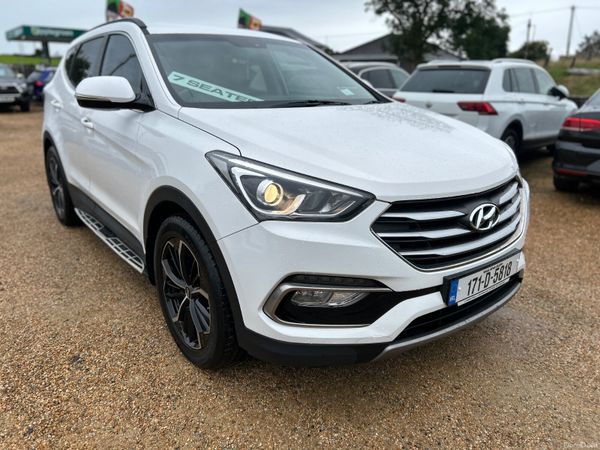 Hyundai Santa Fe SUV, Diesel, 2017, White