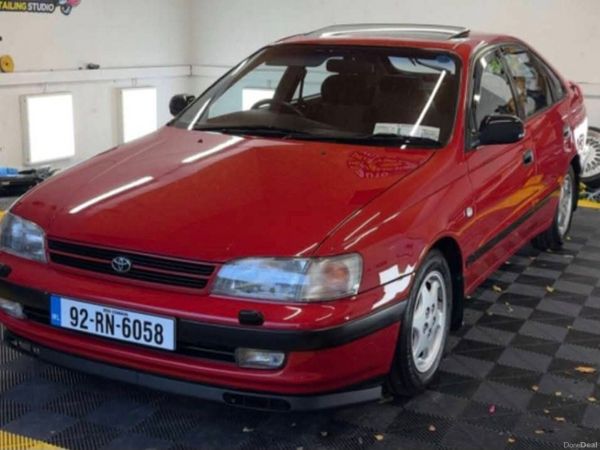 Toyota Carina Hatchback, Petrol, 1992, Red