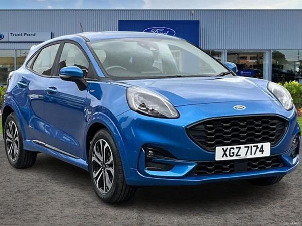 Ford Puma Hatchback, Petrol, 2022, Blue