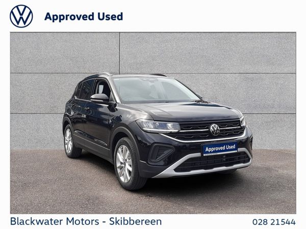 Volkswagen T-Cross SUV, Petrol, 2026, Black
