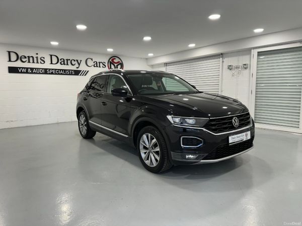 Volkswagen T-Roc SUV, Petrol, 2021, Black