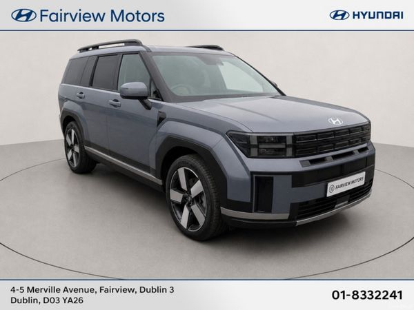 Hyundai Santa Fe SUV, Petrol Plug-in Hybrid, 2025, Blue
