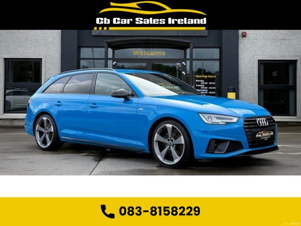 Audi A4 Estate, Petrol, 2019, Blue