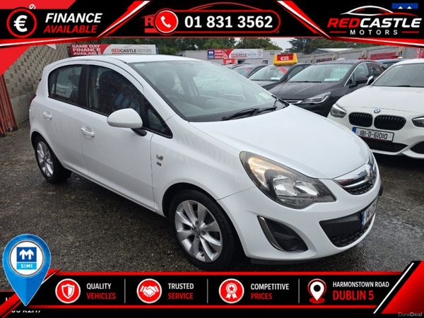 Vauxhall Corsa Hatchback, Petrol, 2014, White