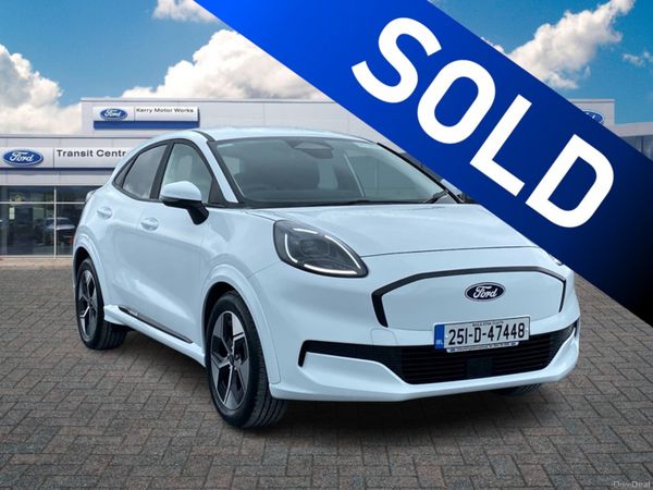 Ford Puma MPV, Electric, 2025, White