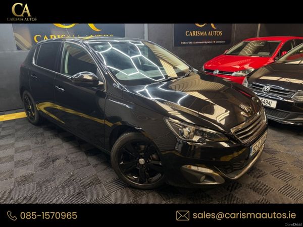 Peugeot 308 Hatchback, Petrol, 2015, Black