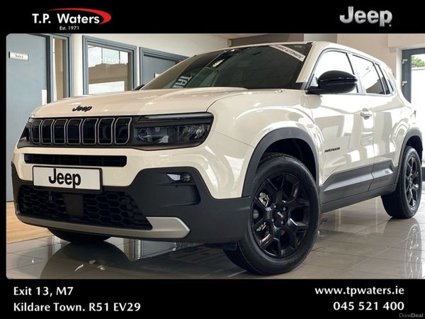 Jeep Avenger SUV, Petrol Hybrid, 2026, White