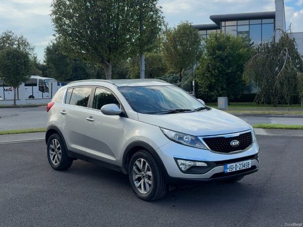 Kia Sportage SUV, Diesel, 2015, Silver