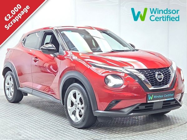 Nissan Juke SUV, Petrol, 2022, Red