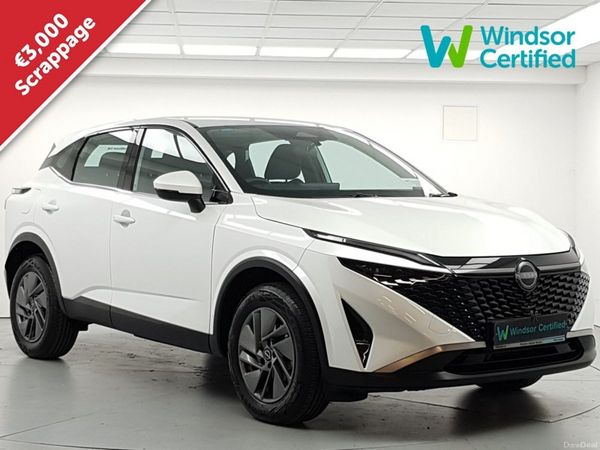 Nissan Qashqai MPV, Petrol, 2026, White