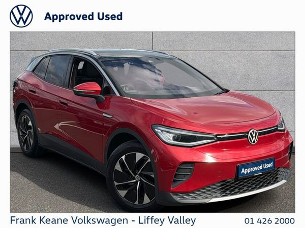 Volkswagen ID.4 SUV, Electric, 2023, Red