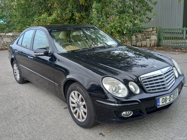 Mercedes-Benz E-Class Saloon, Petrol, 2008, Black