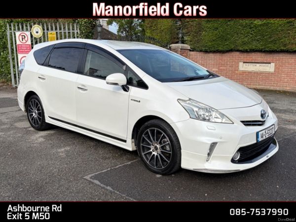 Toyota Prius Hatchback, Petrol Hybrid, 2014, White